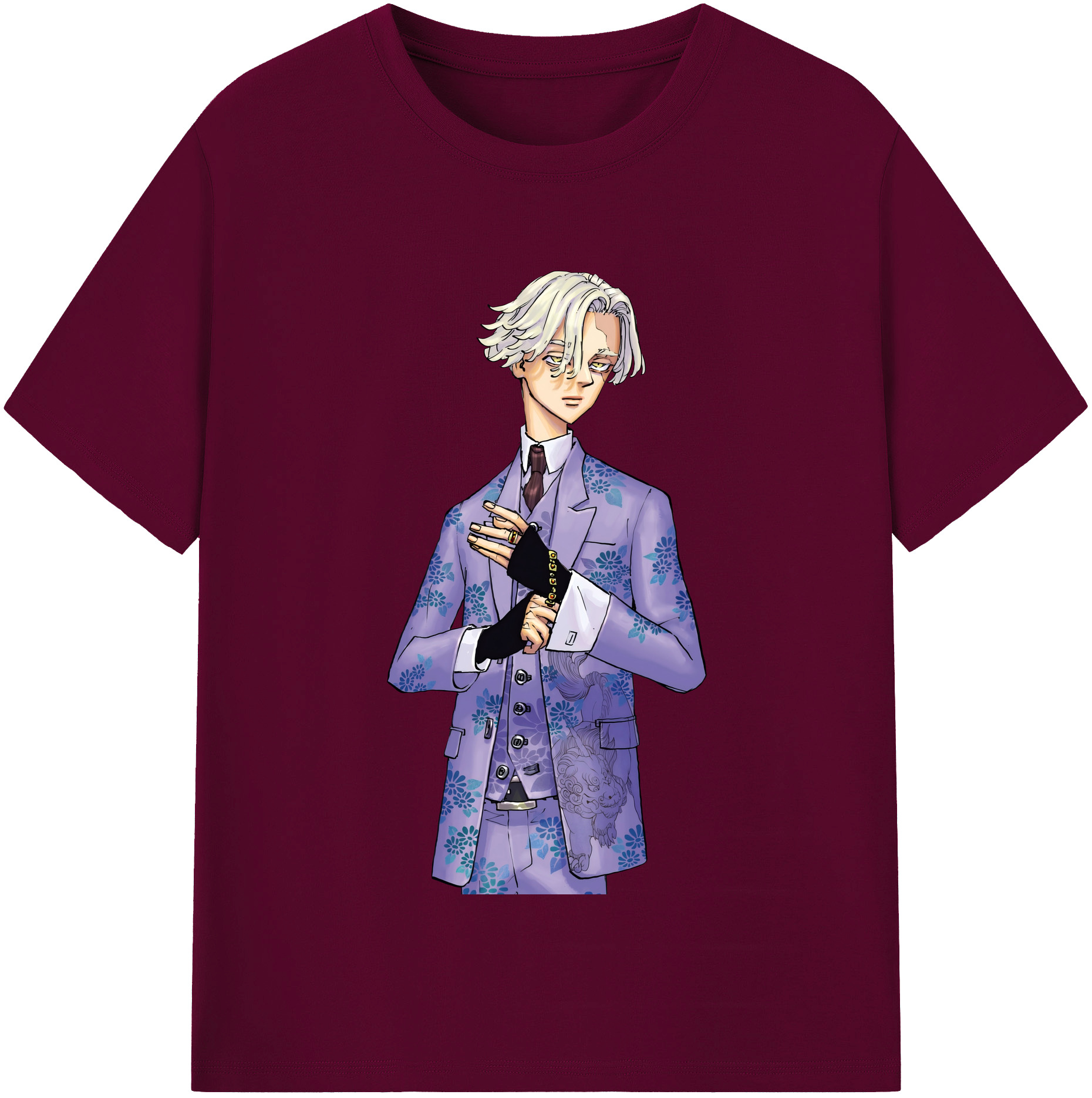 （画像用） 東京リベンジャーズ Tokyo Revengers レディースカジュアルプリントTシャツ（綿100％）